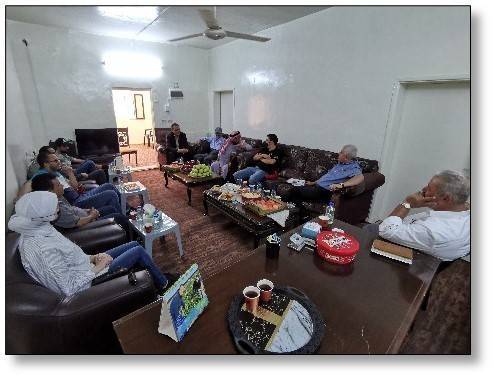 Triple Helix visit to Al Shoubak in the South of Jordan